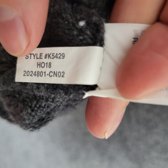 MADEWELL K5429 Gray Wool Dashwood V-Neck Sweater with Bubble Sleeves SIZE SMALL - Picture 10 of 10